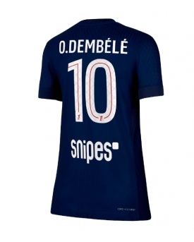 Billige Fotballdrakt Paris Saint-Germain Ousmane Dembele #10 Replika Hjemmedrakt Dame 2025-26 Kortermet Billige Fotballdrakt Paris Saint-Germain Ousmane Dembele #10 Replika Hjemmedrakt Dame 2025-26 Kortermet